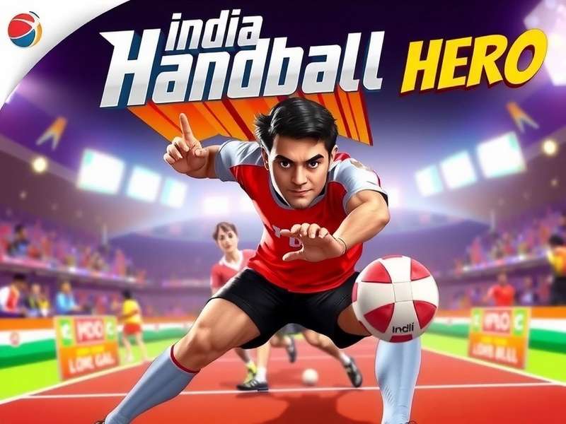 India Handball Hero Game Cover